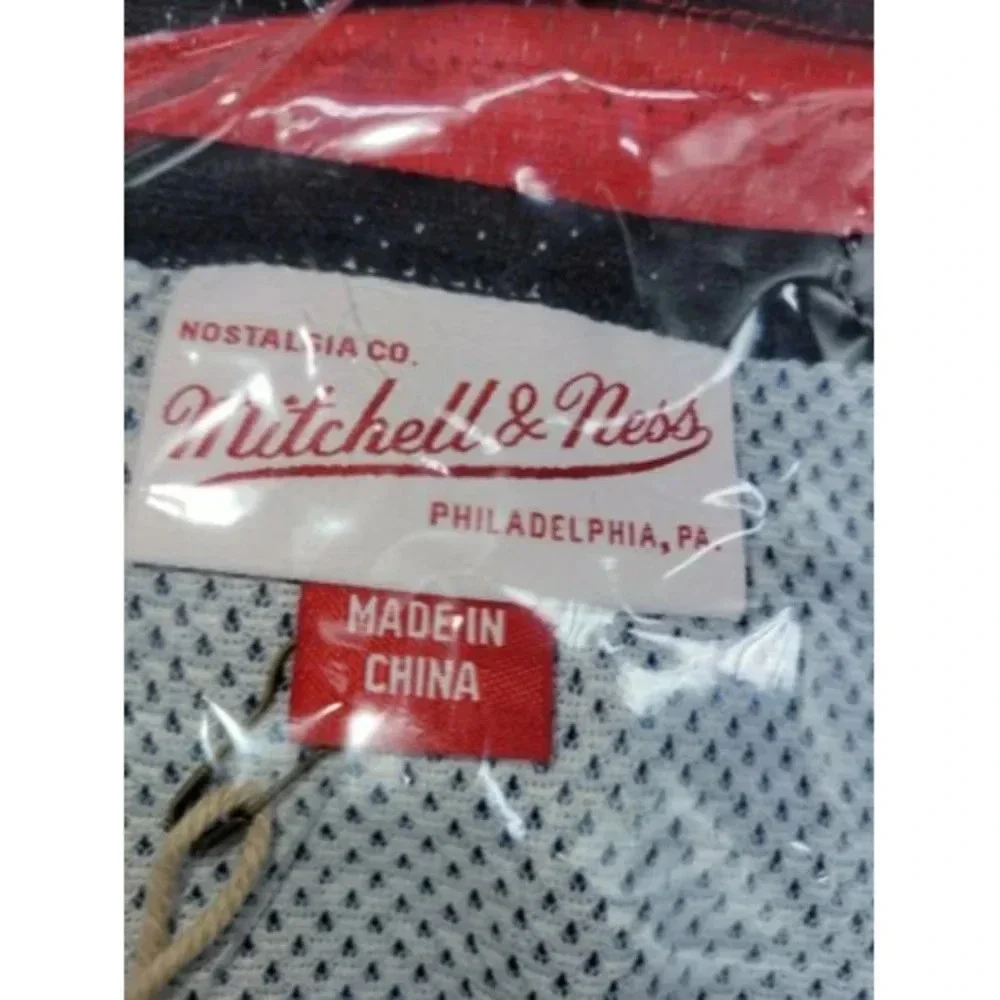 Mitchell & Ness Scarlet NBA Chicago Bulls Jumbotron Mesh Tank Size Small